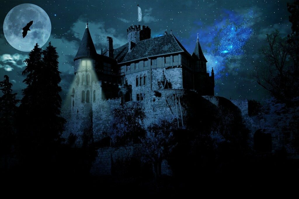 Übernachten und gruseln im Gespensterschloss
