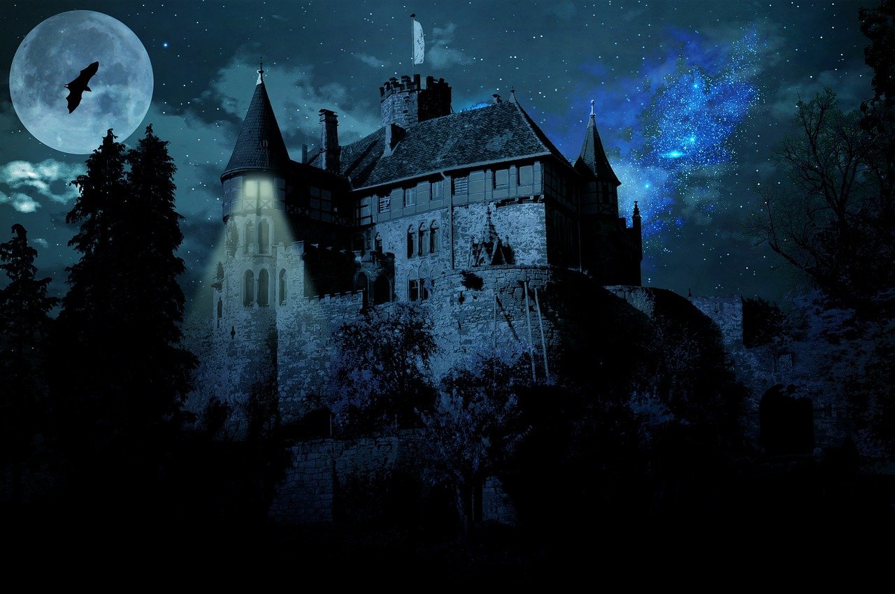 Übernachten und gruseln im Gespensterschloss